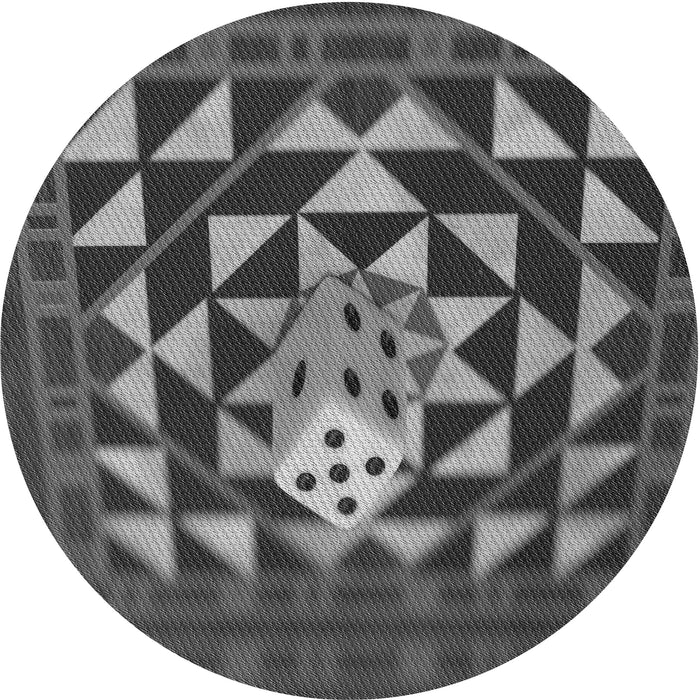 Square Machine Washable Transitional Dark Gray Black Rug in a Living Room, wshpat2001gry