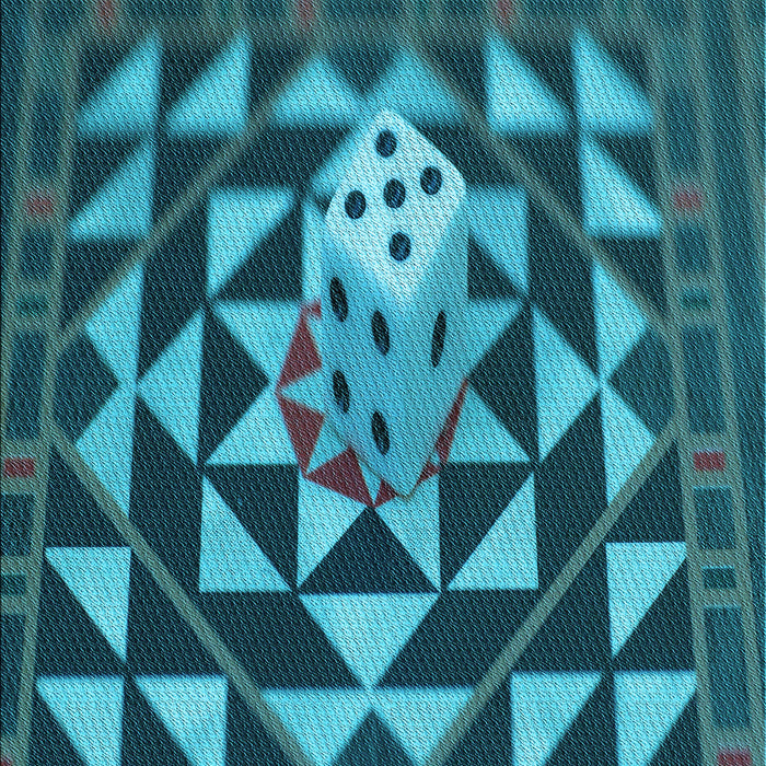 Machine Washable Transitional Dark Turquoise Green Rug, wshpat2001lblu