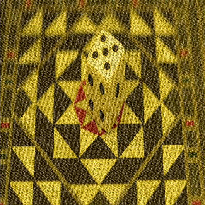 Patterned Caramel Brown Rug, pat2001yw