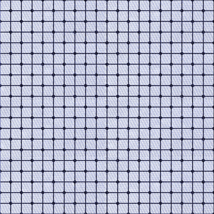 Round Machine Washable Transitional Lavender Blue Rug, wshpat2006blu