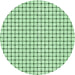 Square Patterned Mint Green Rug, pat2006grn
