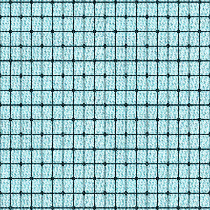 Patterned Seafoam Green Rug, pat2006lblu