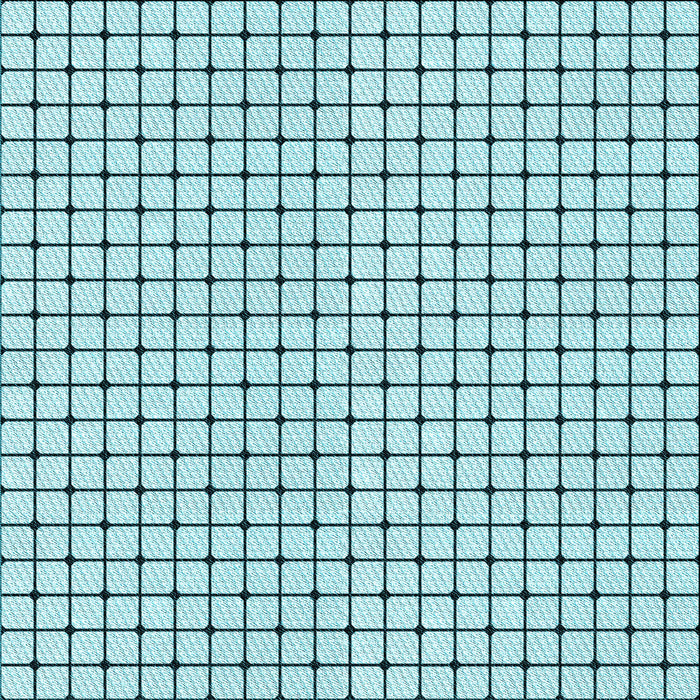 Round Patterned Seafoam Green Rug, pat2006lblu