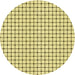 Square Machine Washable Transitional Sun Yellow Rug in a Living Room, wshpat2006yw