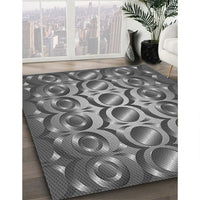 Patterned Gray Rug, pat2007gry