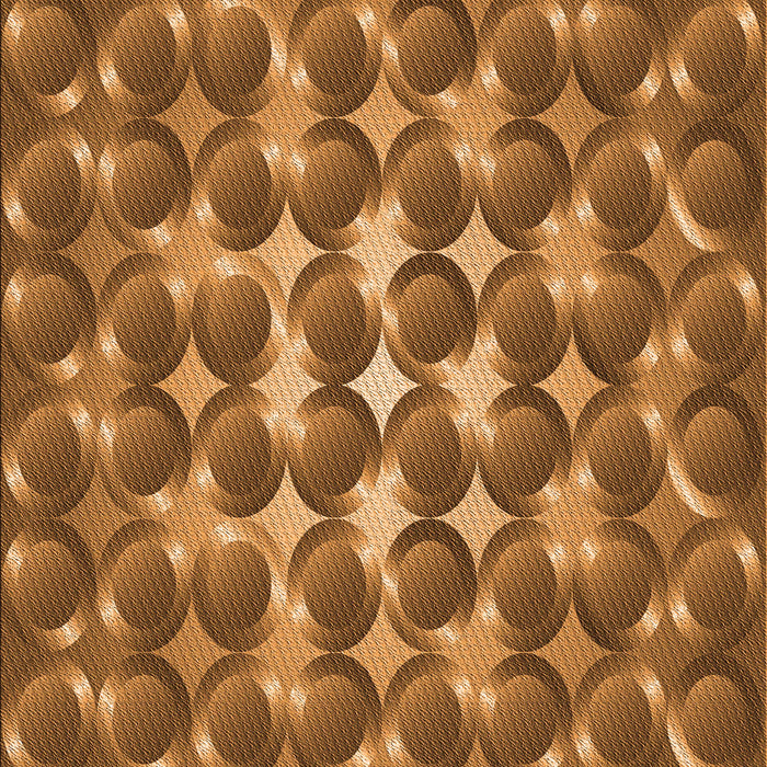 Patterned Saddle Brown Rug, pat2008org