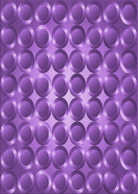 Machine Washable Transitional Purple Rug, wshpat2008pur