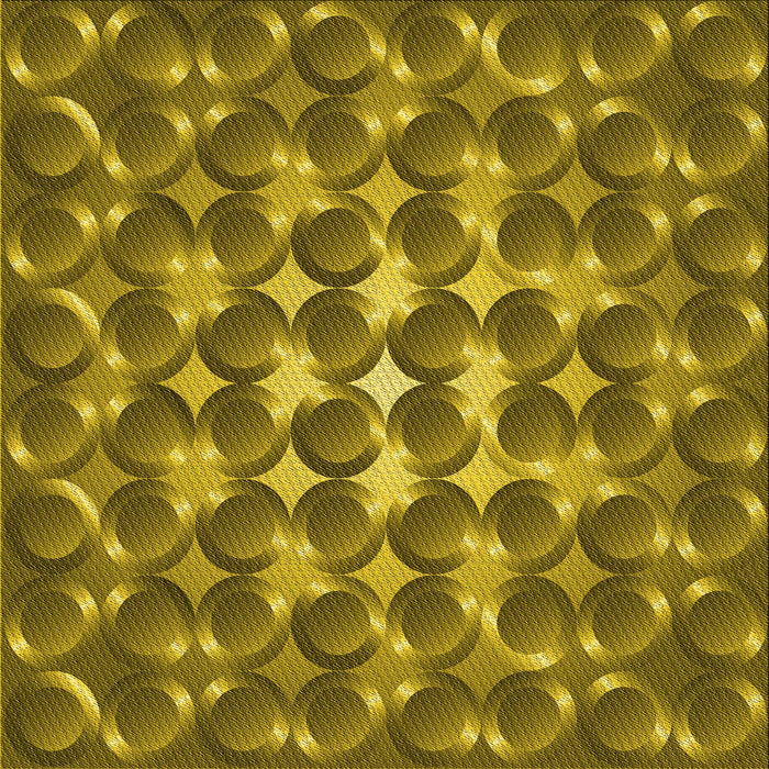 Round Machine Washable Transitional Dark Bronze Brown Rug, wshpat2008yw