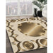 Patterned Khaki Gold Rug in Family Room, pat2009brn