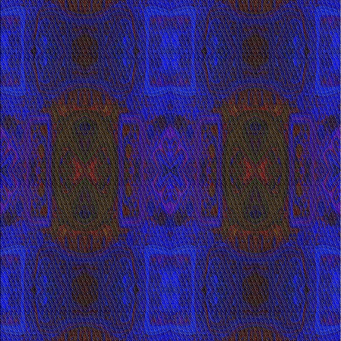 Machine Washable Transitional Purple Rug, wshpat200