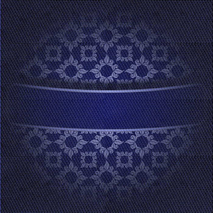 Round Machine Washable Transitional Night Blue Rug, wshpat201blu