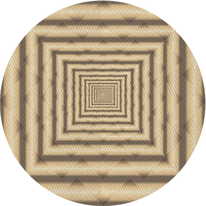 Square Machine Washable Transitional Brown Rug in a Living Room, wshpat2012brn