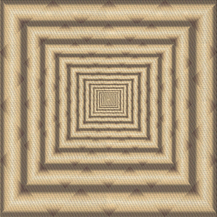 Round Machine Washable Transitional Brown Rug, wshpat2012brn