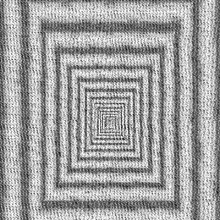 Patterned Platinum Silver Gray Rug, pat2012gry