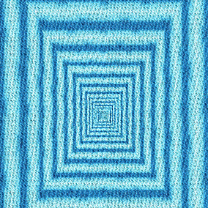 Patterned Deep Sky Blue Rug, pat2012lblu