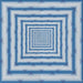 Square Patterned Light Blue Novelty Rug, pat2012