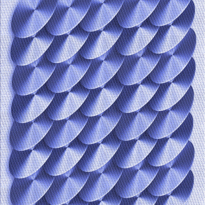 Patterned Blue Rug, pat2013blu