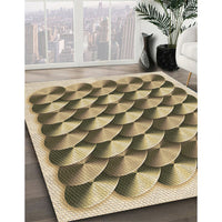 Patterned Oak Brown Rug, pat2013brn