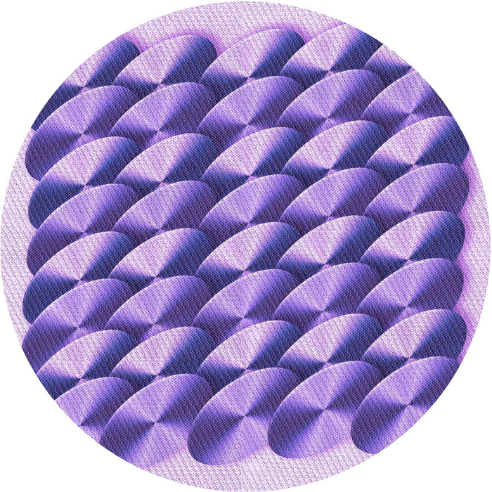 Square Patterned Mauve Purple Rug, pat2013pur