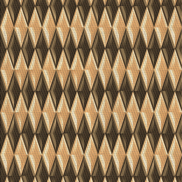 Patterned Orange Rug, pat2014brn