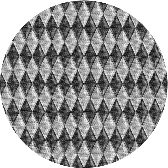 Square Machine Washable Transitional Cloud Gray Rug in a Living Room, wshpat2014gry