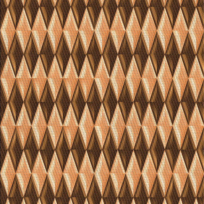 Patterned Saddle Brown Rug, pat2014org