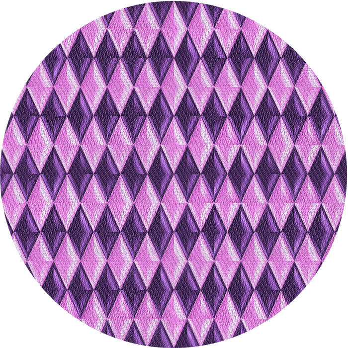 Square Patterned Violet Purple Rug, pat2014pur