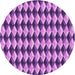 Square Machine Washable Transitional Violet Purple Rug in a Living Room, wshpat2014pur