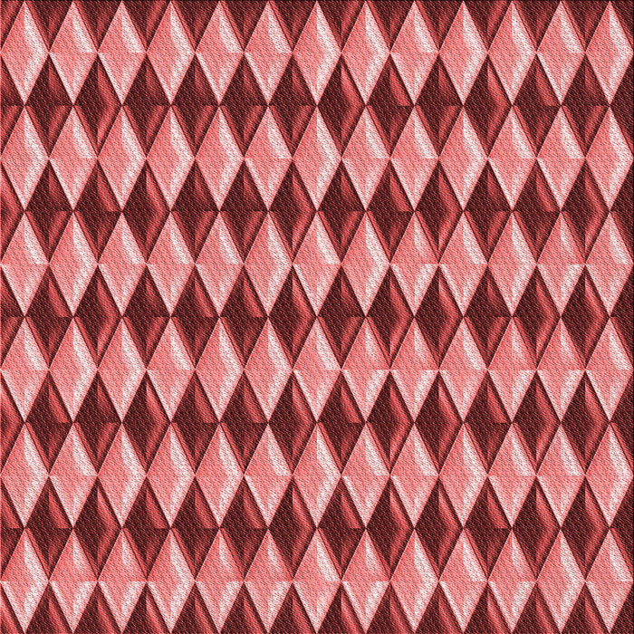 Round Patterned Red Rug, pat2014rd