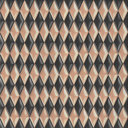 Sideview of Machine Washable Transitional Taupe Brown Rug, wshpat2014