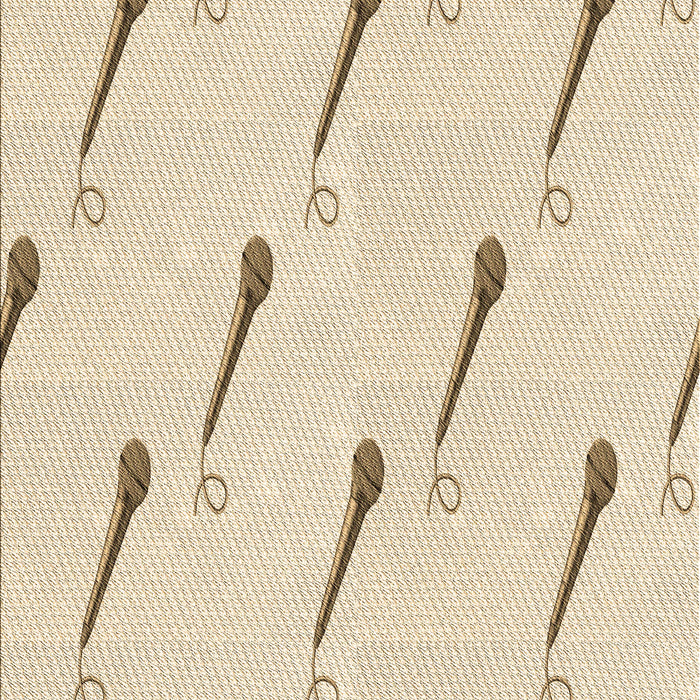 Patterned Moccasin Beige Rug, pat2015brn