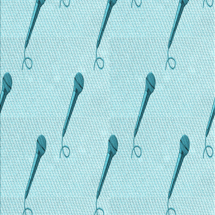 Machine Washable Transitional Diamond Blue Rug, wshpat2015lblu