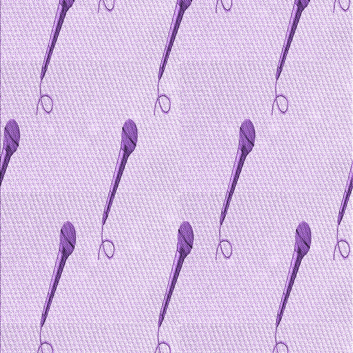 Patterned Bright Lilac Purple Rug, pat2015pur