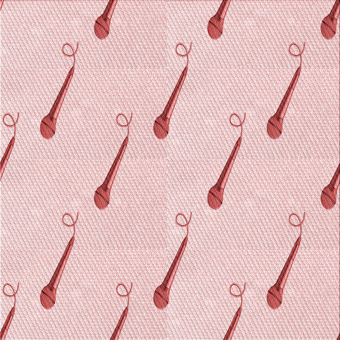 Round Machine Washable Transitional Pastel Red Pink Rug, wshpat2015rd