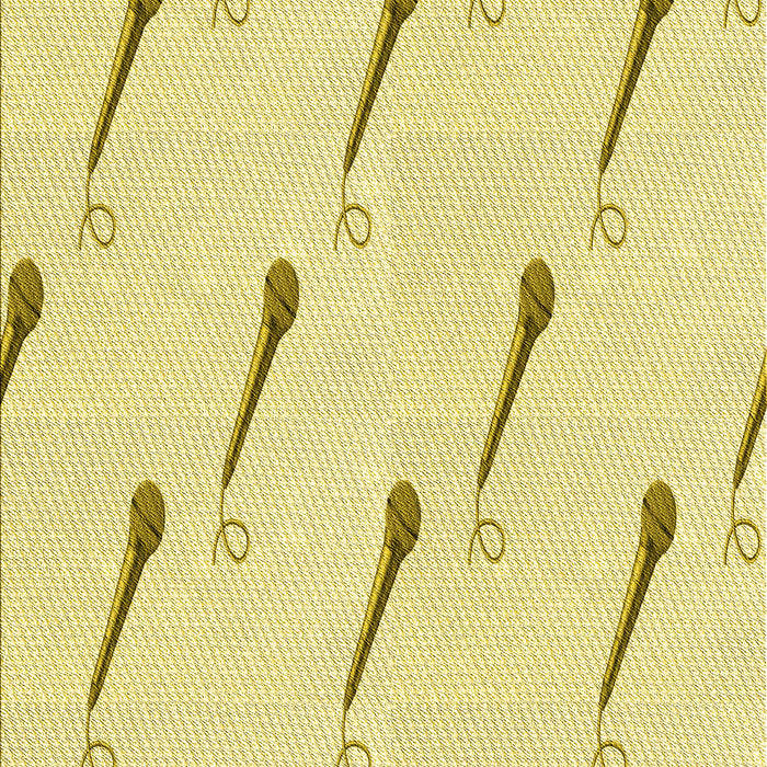 Patterned Yellow Rug, pat2015yw