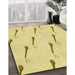 Machine Washable Transitional Yellow Rug in a Family Room, wshpat2015yw