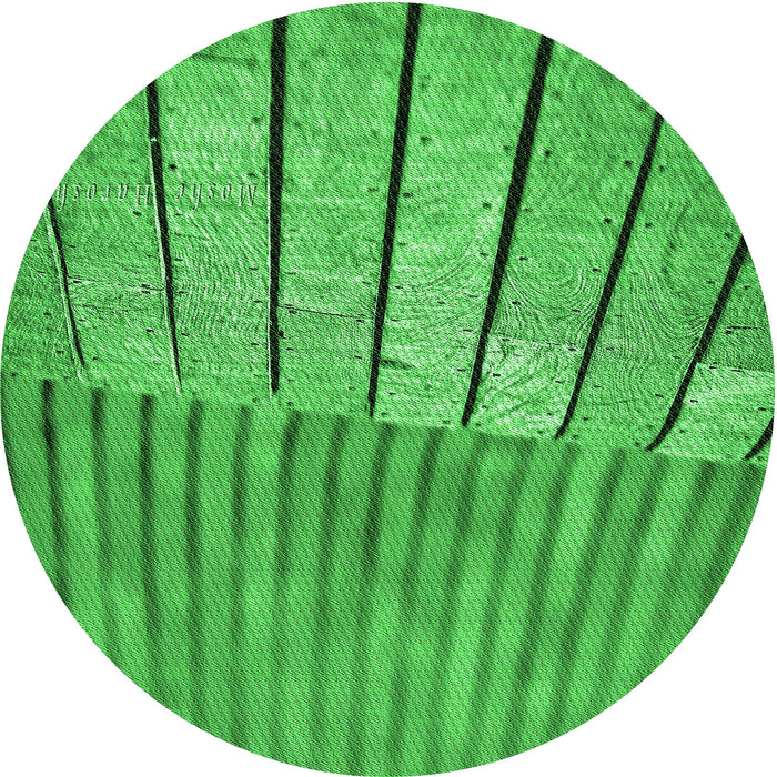 Square Patterned Neon Green Rug, pat2016grn