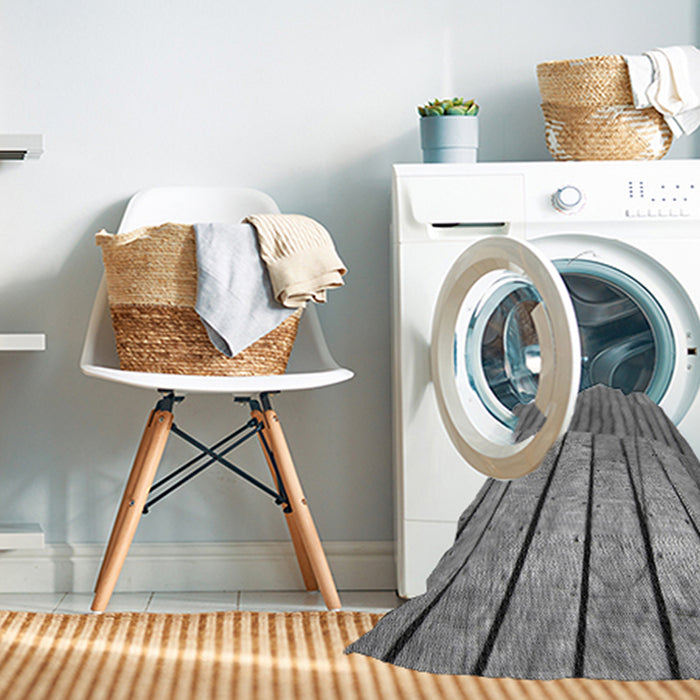 Machine Washable Transitional Gray Rug in a Washing Machine, wshpat2016