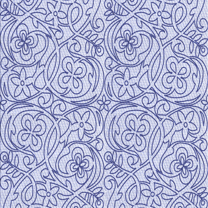 Patterned Lavender Blue Rug, pat2018blu