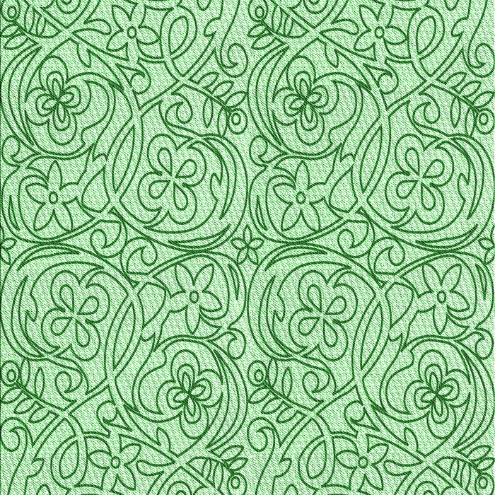 Machine Washable Transitional Mint Green Rug, wshpat2018grn