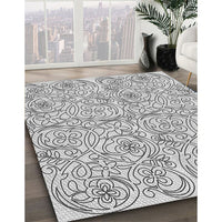 Patterned Gray Rug, pat2018gry