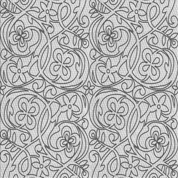 Patterned Gray Rug, pat2018gry