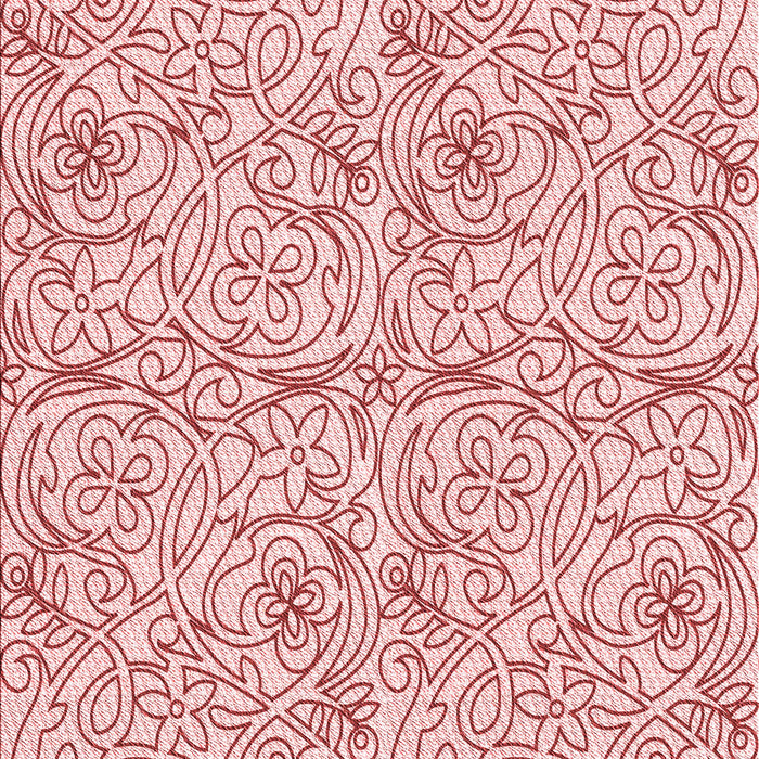 Patterned Red Rug, pat2018rd