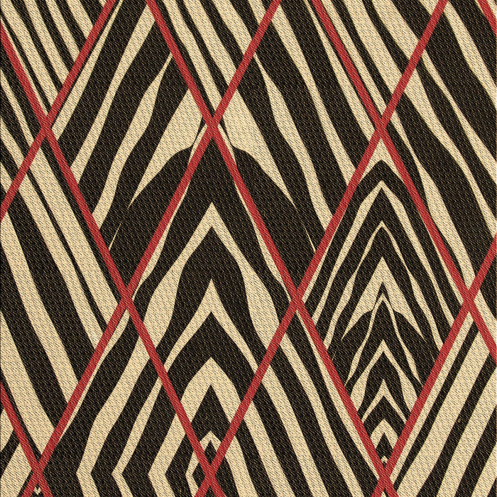 Machine Washable Transitional Night Red Rug, wshpat2019brn