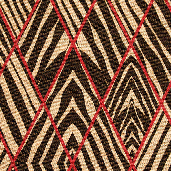 Patterned Peru Brown Rug, pat2019org