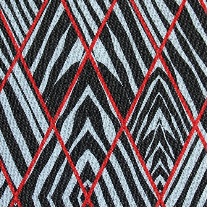 Patterned Chocolate Brown Novelty Rug, pat2019