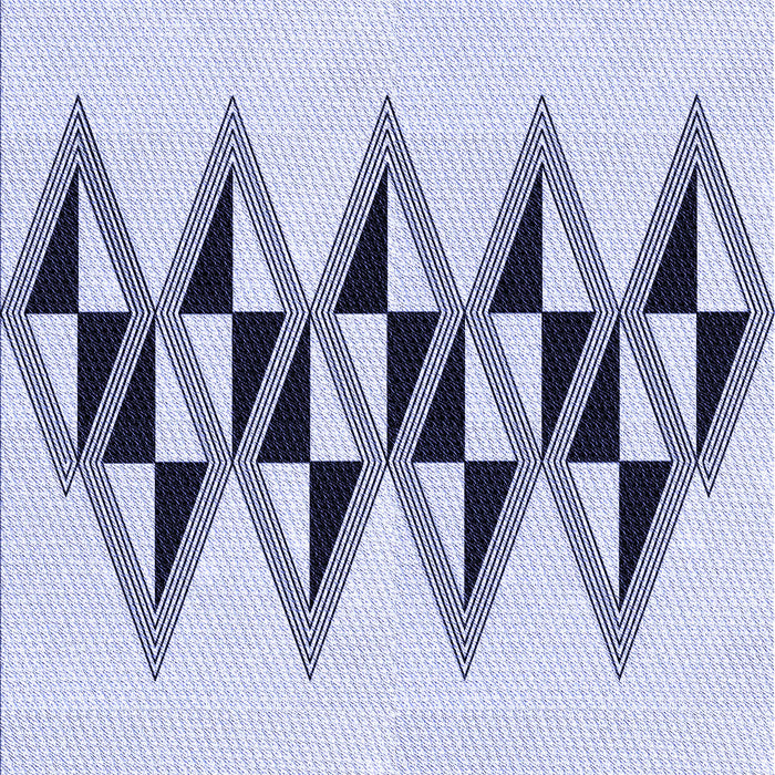 Patterned Lavender Blue Rug, pat202blu