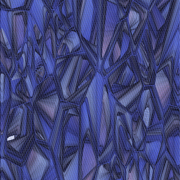 Patterned Denim Dark Blue Rug, pat2020blu