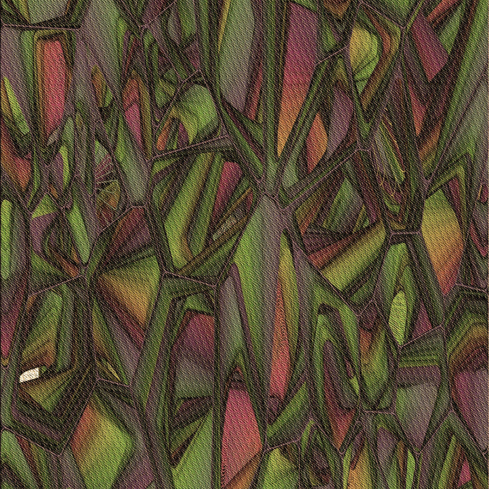 Patterned Oak Brown Rug, pat2020brn