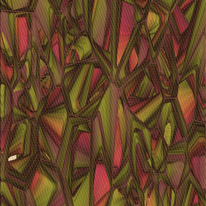 Patterned Dark Bisque Brown Rug, pat2020org